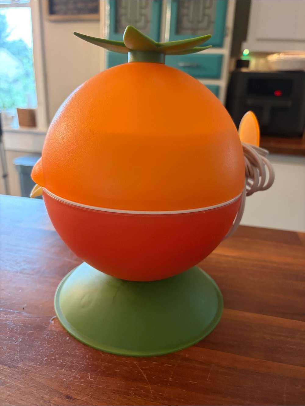 Cute Vintage Orange Fruit-Shaped Electric Juicer 🍊